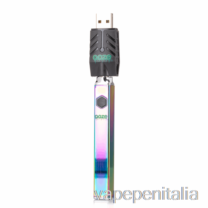 Vape In Italia Ooze Quad Flex Temp 500mah Batteria Arcobaleno